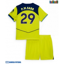 Camisa de Futebol Tottenham Hotspur Pape Matar Sarr #29 Equipamento Alternativo Infantil 2025-26 Manga Curta (+ Calças curtas)
